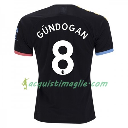 Divisa di Calcio Manchester City Gundogan 8 Trasferta 2019/2020 